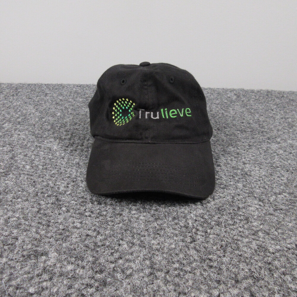 Trulieve Hat Cap Mens Black Dispensary Adjustable Back